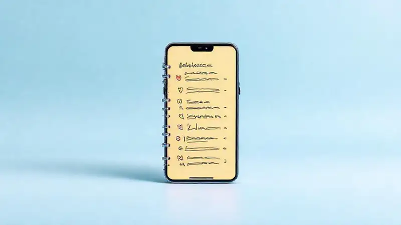 Una libreta minimalista